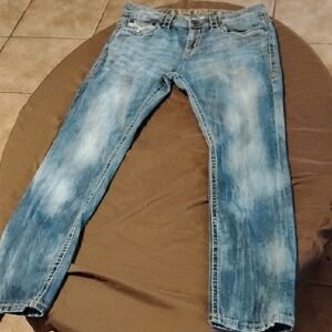 Rock Revival Light Blue Slim Jeans